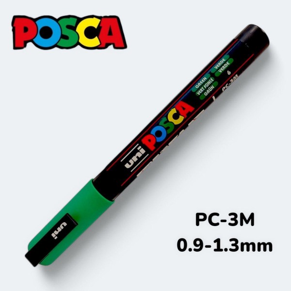 POSCA Water-Based Paint Marker Green PC-3M 0.9-1.3mm