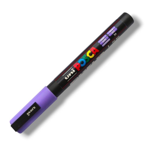 POSCA Water-Based Paint Marker Violet PC-3M 0.9-1.3mm