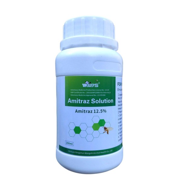 Amitraz 12.5% 200ml Varroa Mite Treatment, Wangshi