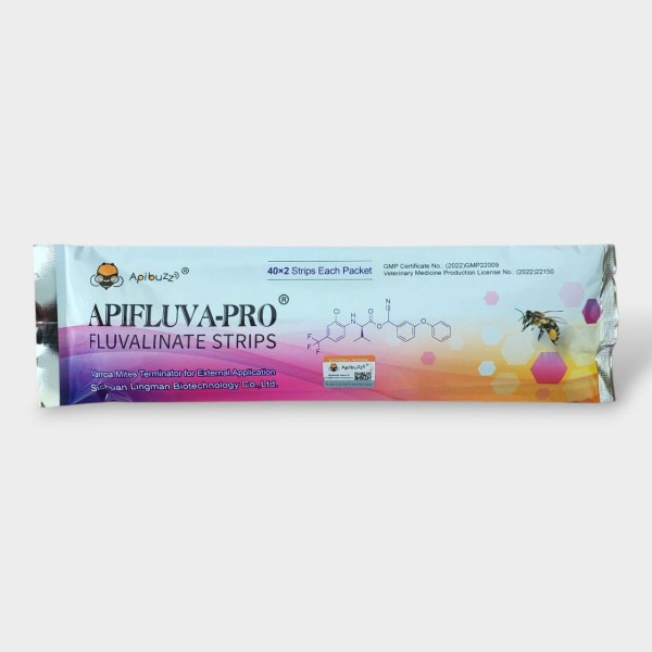 APIFLUVA-PRO Varroa Mite Strips (Fluvalinate-Based), APIBUZZ