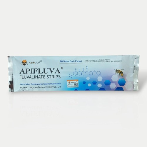 APIFLUVA Varroa Mite Strips (Fluvalinate-Based), APIBUZZ