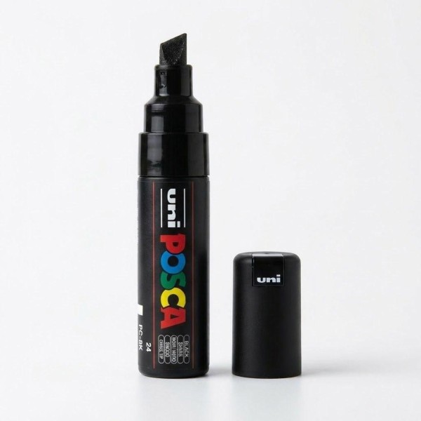 POSCA Water-Based Paint Marker Black PC-8K 8mm